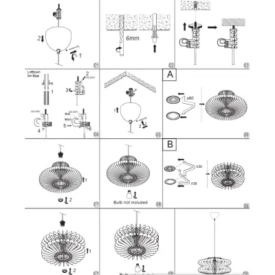 Nordlux Matis Visilica Crna